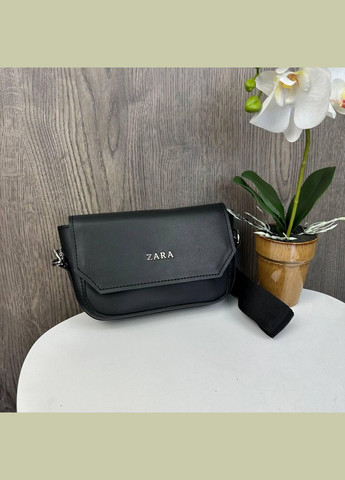 Жіноча міні сумочка клатч на плече екошкіра чорна (sku_1523) No Brand (330576226)