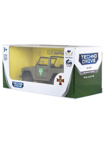 Модель Techno Drive серії Шеврони Героїв – Штурмова машина – БОН НГУ ім. Кульчицького (250329W2) TechnoDrive (307932012)