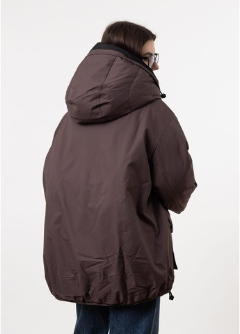 Темно-коричневый зимний Пуховик Towmy