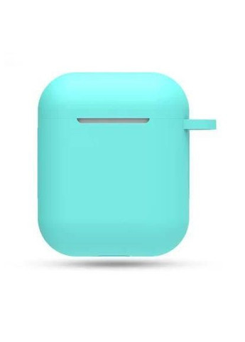 Чохол для навушників Ментоловий, із карабіном No Brand Airpods 1/2 (326803444)