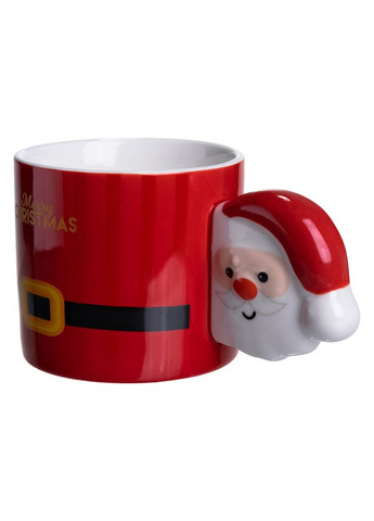 Чашка порцелянова новорічна Merry Christmas 350 (мл) Червона FM-CS-51R Yiwu (371236519)