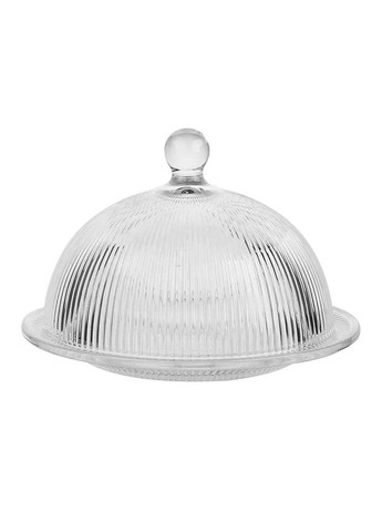 Блюдо для закусок с крышкой стеклянное 20 см Yiwu (327093717)