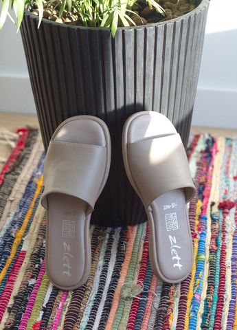 Шльопанці жіночі з натуральної шкіри Zlett 2247 (338043246)