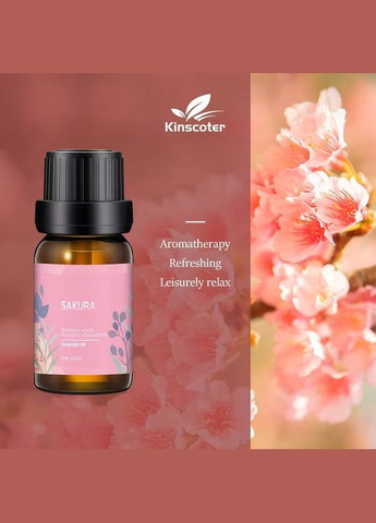 Эфирное масло Essential Oil Set 6 bottles, 6*10 мл Kinscoter (324418134)
