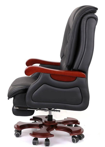 Кресло Ланселот EX RL Черный (Кожа LC-A) Аклас (360546179)