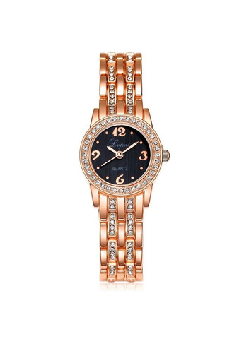 Зовнішній жіночий годинник із золотистим браслетом код 300 PTR No Brand (317763656)