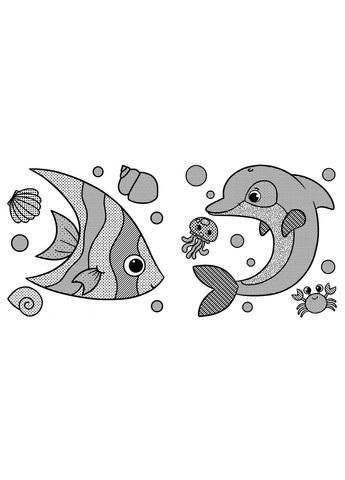 Водные раскраски с секретом. Акула Кристал Бук F00027533 (348473867)