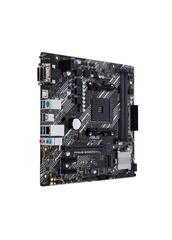 Материнcька плата PRIME B450M-K II sAM4 B450 2xDDR4 HDMI DVI D-Sub mATX Asus (315142008)