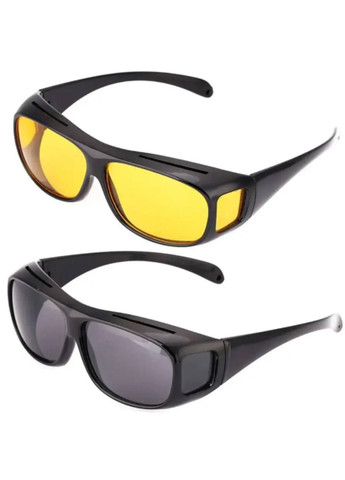 Антибликовые очки для водителя HD 2 пары День+Ночь Vision (282940887)