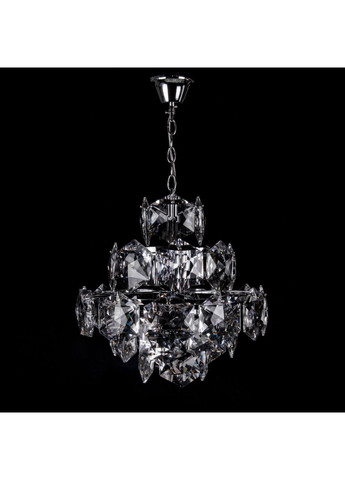 Класична кришталева люстра на ланцюгу на 4 лампочки E1762/4/CH No Brand (354229639)