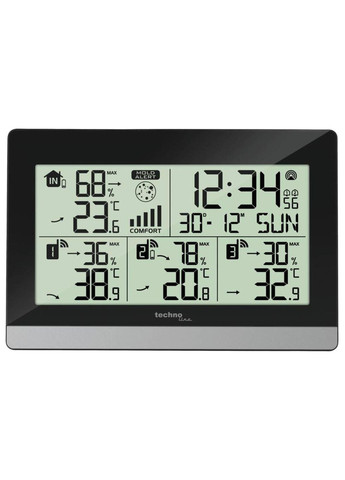 Термогигрометр WS7065 Black/Silver (WS7065) Technoline (315937371)