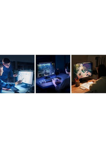 Светодиодная подвесная USB LED-лампа для монитора Скринбар Десктоп Black (B01) Baseus (282847045)