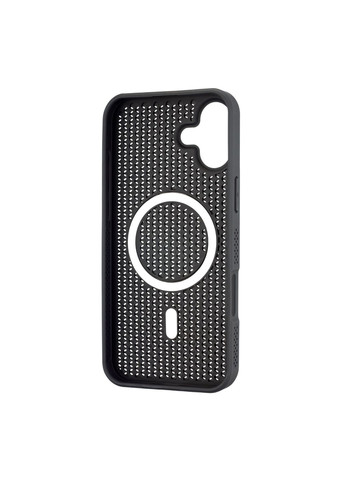 Чохол Silicone Cooling Сase with MagSafe Black (Уцінка, пошкоджено упаковку) Case iPhone 16 (324559545)