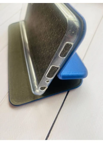 Чохол-книжка синій з малюнком на Samsung Galaxy M32/M22/A22 4G Лимонне дерево (принт 417) Creative (372128608)