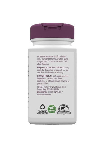 Звіробій St. John's Wort стандартизований 300 мг 90 капсул Nature's Way (361116354)