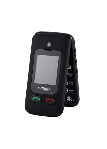 Мобiльний телефон Comfort 50 Shell Duo Type-C Dual Sim Black (4827798212523) Sigma mobile (370614896)
