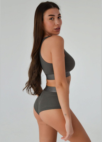 Зелений демісезонний комплект білизни №1380 Leinle