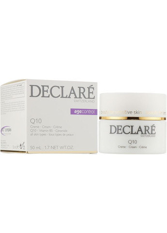 Омолаживающий крем с коэнзимом Q10 Q10 Age Control Cream 50ml (12953-3770) Declare (368609307)