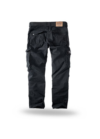 Черные кэжуал демисезонные брюки Dobermans Aggressive