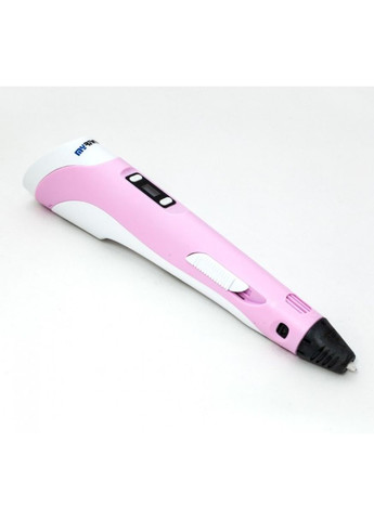 3D ручка RP100B з набором пластику 25 кольорів 125 метрів Рожева MyRiwell (364507493)