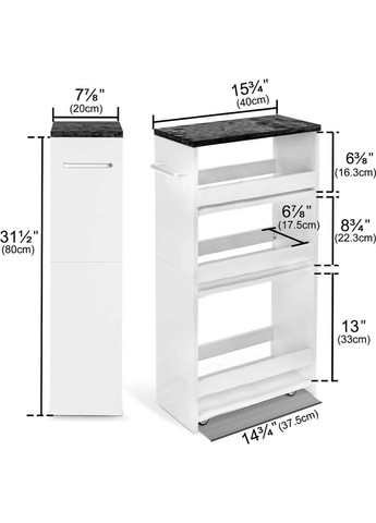 Висувний стелаж з дерева Гріфі зефір-латте (ВПХ-00072016) No Brand (327850259)