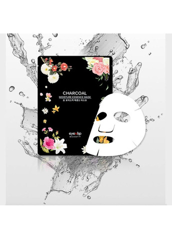 Маска тканинна зволожуюча з деревним вугіллям для обличчя CHARCOAL MOISTURE ESSENCE MASK 25ml Eyenlip (298054132)