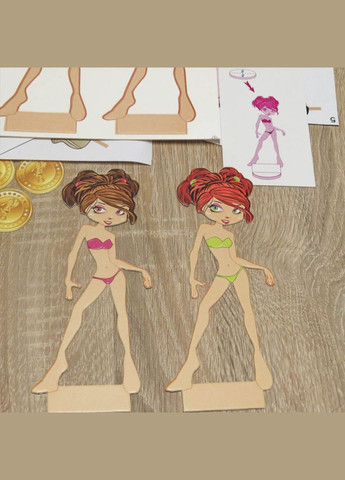 Дитяча настільна гра для дівчаток "Модниця" 0239 укр. мовою Artos Games (367968556)