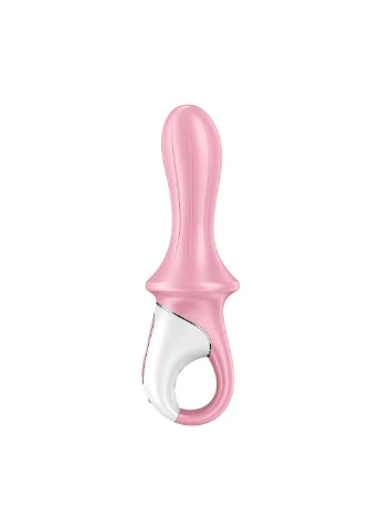 Надувний анальний вібратор Air Pump Booty 5+, 19 см (рожевий) Satisfyer (374627484)