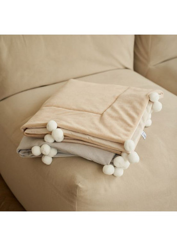 Плед Smurf, велюр, 90х90 см, молочный () Twins 1434-TS-202 (361019946)