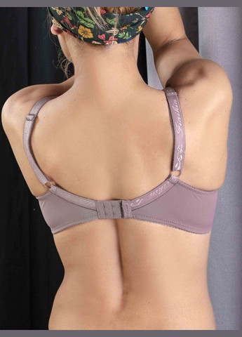 Фиолетовый бюстгальтер 5077 f Diorella с косточками нейлон, эластан