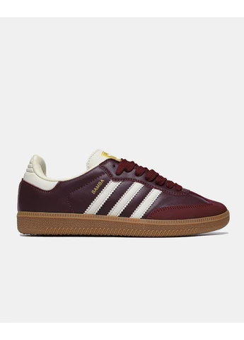 Цветные демисезонные кроссовки мужские adidas wmns samba og maroon адидас самба No Brand