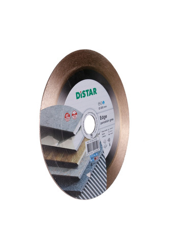 Круг алмазный отрезной Edge 1A1R 200 x 25.4 Сплошной диск для керамики и керамогранита 11120421015 (10105) Distar (286422875)