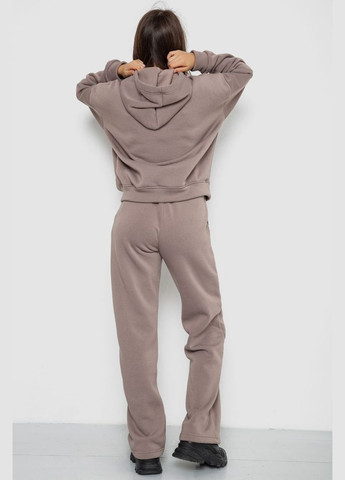 Спортивный костюм женский на флисе черный размер M (sku_241R2001-2) Ager (316319392)