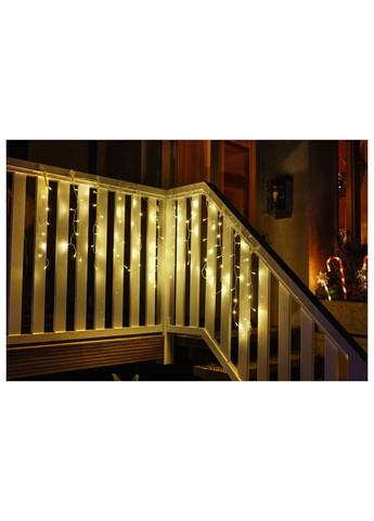 Новорічна гірлянда - штора 96 LED 176х48 см + таймер, гірлянда завіса Livarno home (311221549)