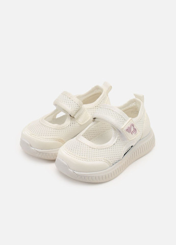 Белые слипоны на плоской подошве для девочки цвет белый cb-00273765 Kimboo