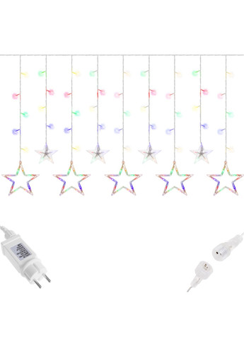 Гирлянда бахрома уличная (наружная) 2 м 138 LED Mix Springos CL4017 (323163740)