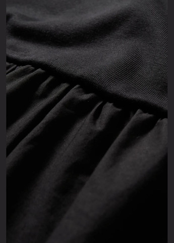 Чорна кежуал сукня з бавовни C&A однотонна