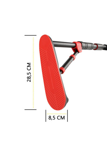 Турник раздвижной Elite 80-120 см XR-0290 Black/Red Cornix (304995871)