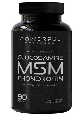 MSM 1000 mg 90 Caps Powerful Progress (288539309)