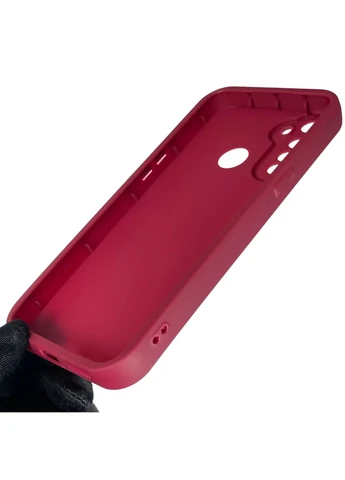 Чохол силіконовий Soft Touch з 3D принтом чарівна мінні маус для 6i бордовий (Повний захист камери) Realme (378969983)