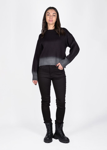 Черный зимний кардиган Power