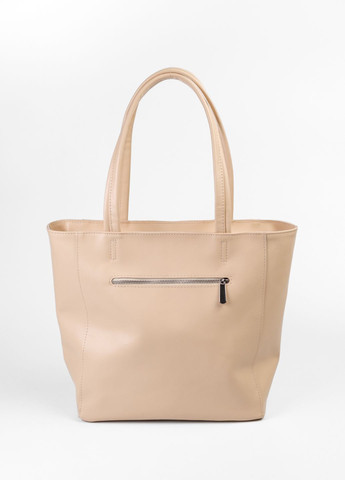 Шопер на подкладе с двумя ручками большой натуральный бежевый кожа 1813 5712 ARTiS Bags Сумка (328083051)