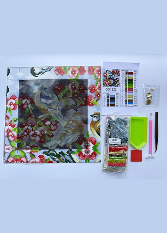 Алмазна вишивка 20x20 Синички DD1222 ColorArt (299772254)