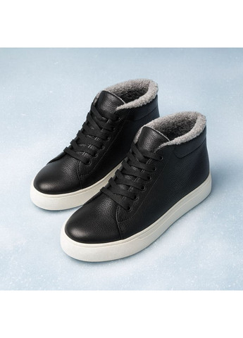 Жіночі зимові черевики Lux 7502 шкіряні на вовні Kindzer Lux-7502 (369365792)