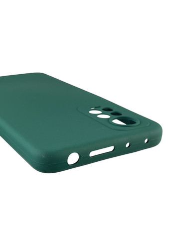 Чохол для Redmi Note 12 Pro 4G силіконовий з мікрофіброю нековзний на сяомі редмі нот 12 про 4г зелений Xiaomi (366389876)