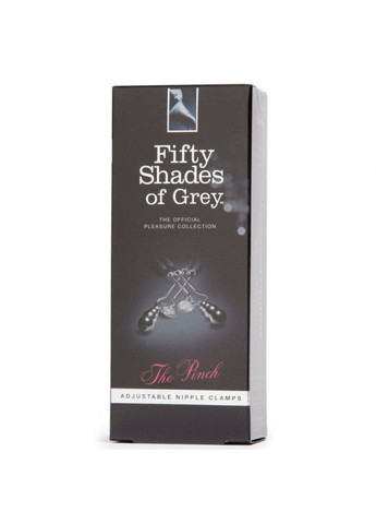 Регульовані затискачі для сосків "стисни міцніше", Сріблястий Fifty Shades of Grey (289783320)