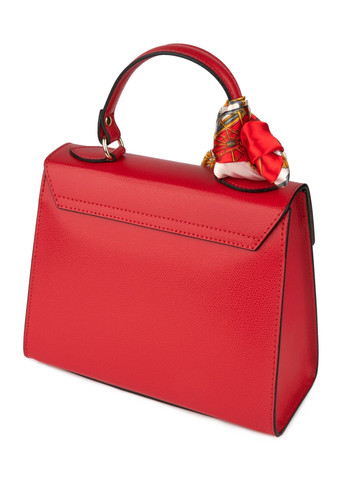 Классическая сумочка женский портфель натуральная кожа красная Fior Di Loto (371884231)