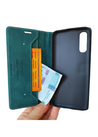 Чохол-книжка під нубук для А50 Чохол книжка на самсунг а50(SM-A505) червоний Samsung (328939410)