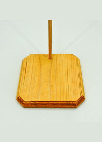 Підставка для ляльок з дерева Модело 16х16 каррі (КУК-160403) No Brand (328911337)