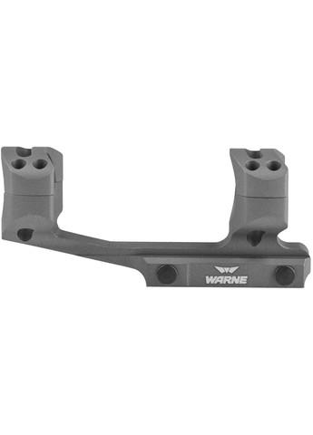 Кріплення-моноблок Warne X-Skeleton Mount. d - 30 мм. Ultra High. Weaver/Picatinny. Grey No Brand (316439314)